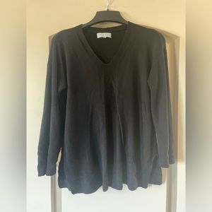 Joan Vass - Large - Black Sweater